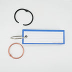 Leitner Vocabulary Cards Classic Lined blue with ring