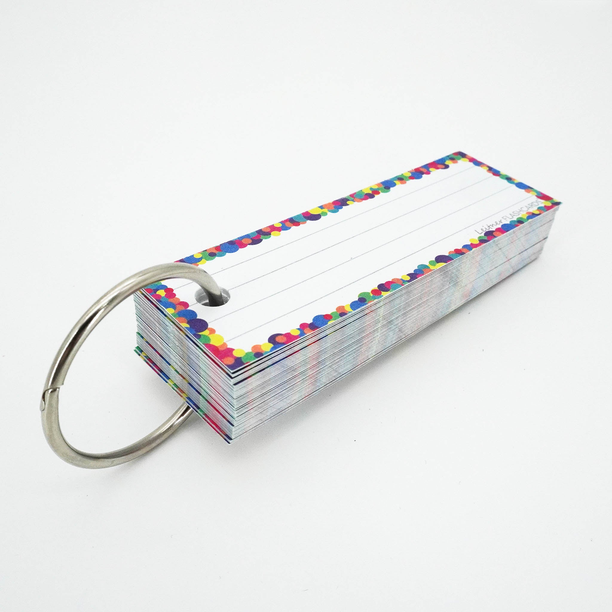Leitner Vocabulary Cards Classic Lined confetti 5
