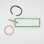 Leitner Vocabulary Cards Classic Lined green with ring