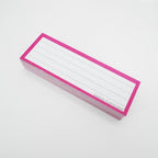 Leitner Vocabulary Cards Classic Lined pink