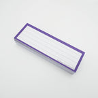 Leitner Vocabulary Cards Classic Lined purple