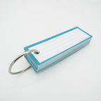 Leitner Vocabulary Cards Classic Lined turquoise with ring