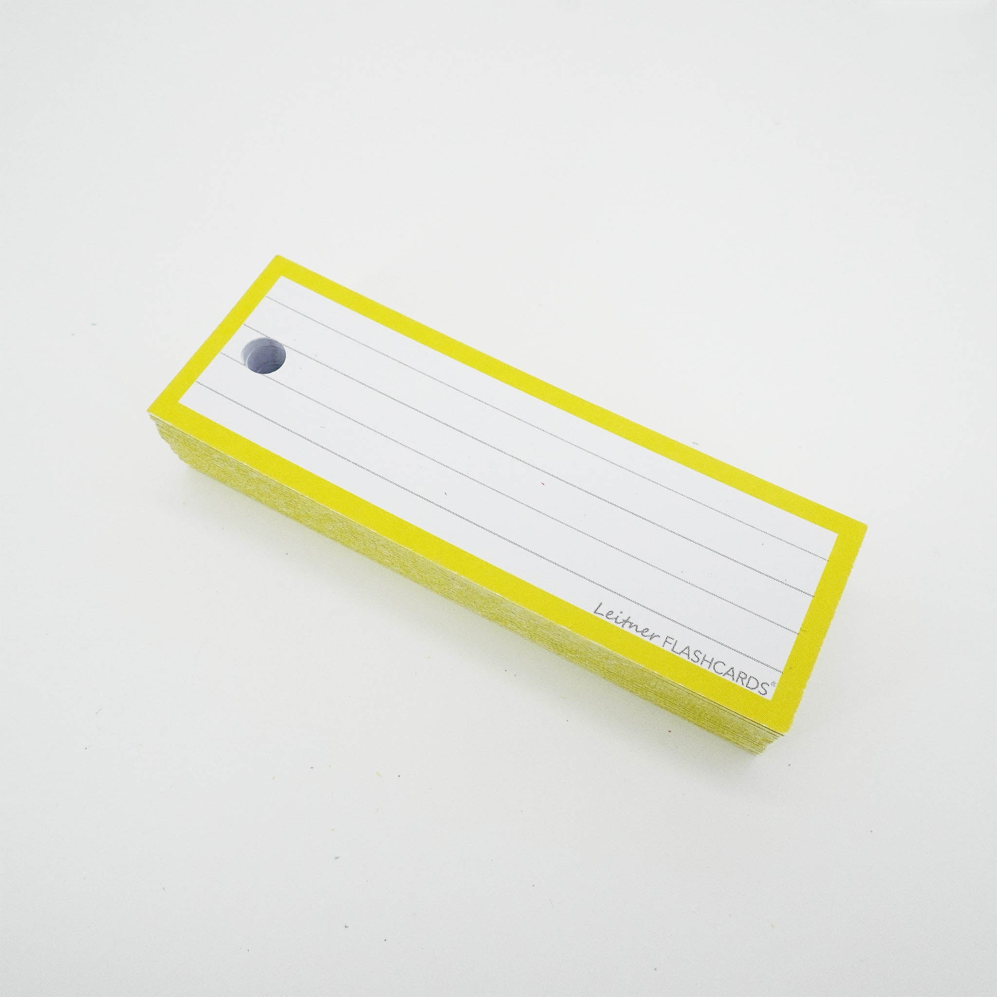 Leitner Vocabulary Cards Classic Lined yellow 3