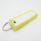 Leitner Vocabulary Cards Classic Lined yellow with ring