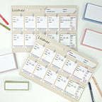 Leitner Flashcards Planner A4 Sand