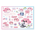 Leitner Flashcards Animal Stickers A6 Pufferfish