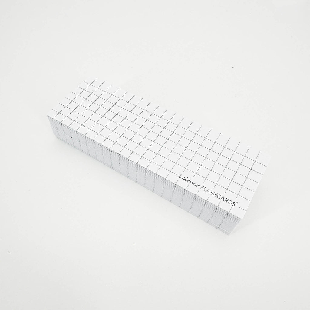 Leitner Vocabulary Cards Classic Squared white 2