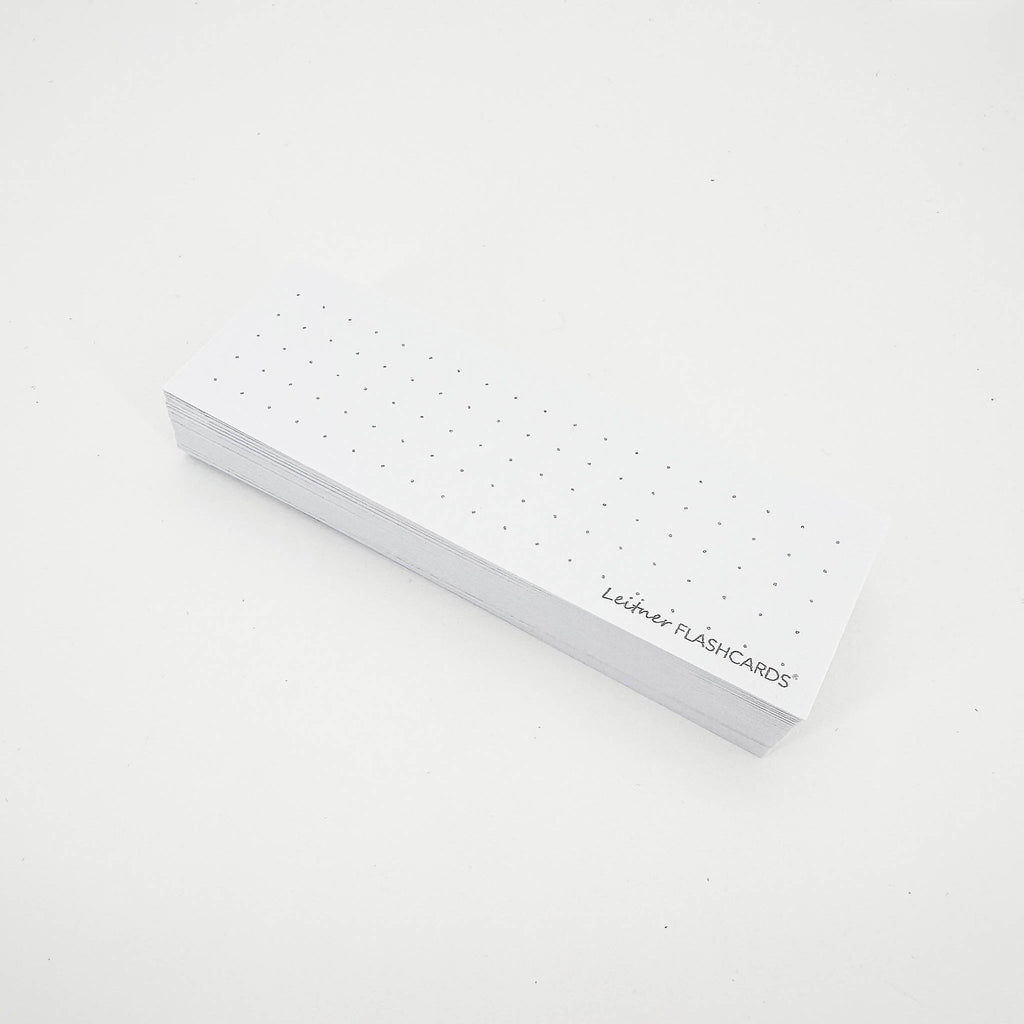 Leitner Vocabulary Cards Classic Dotted white 2