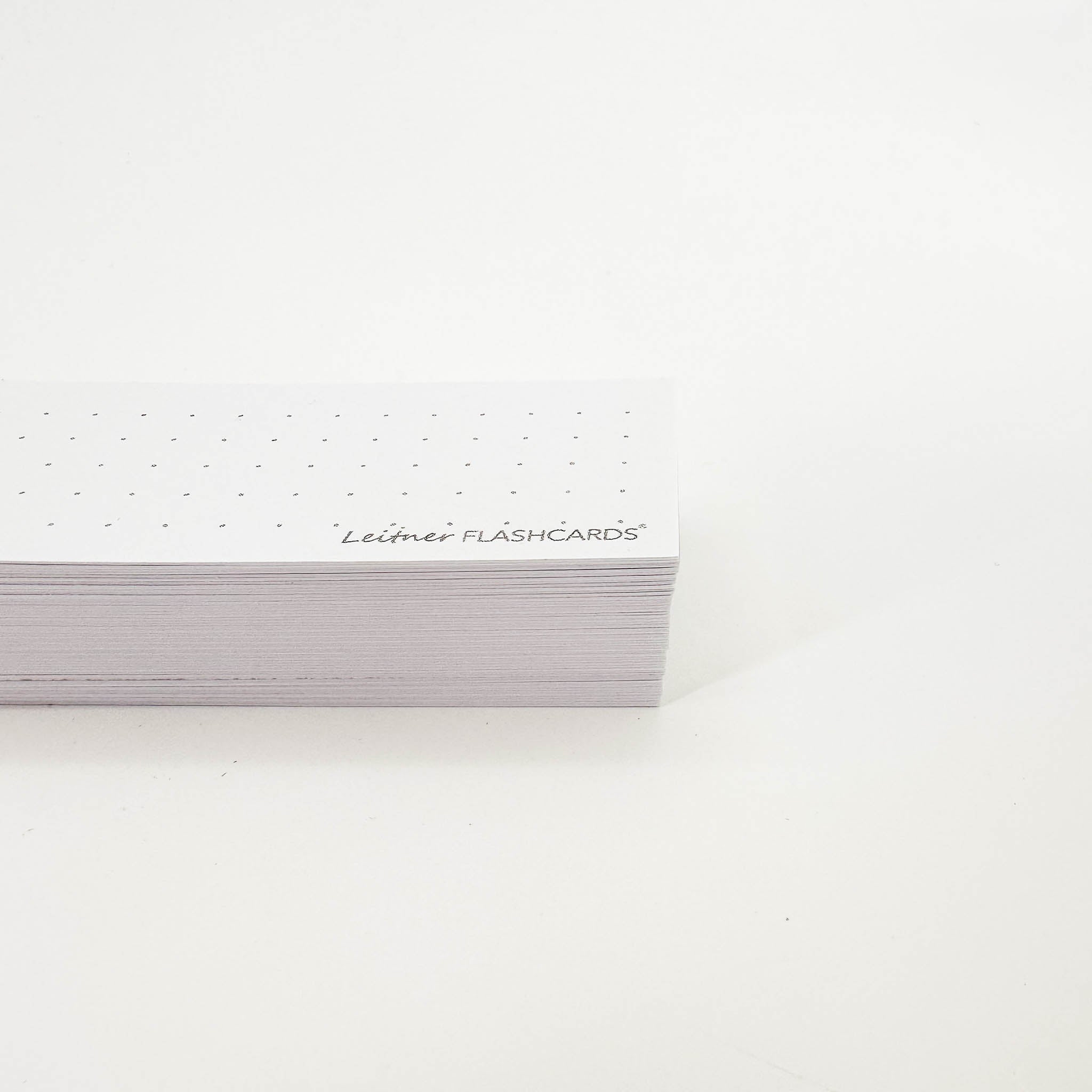 Leitner Vocabulary Cards Classic Dotted white 3