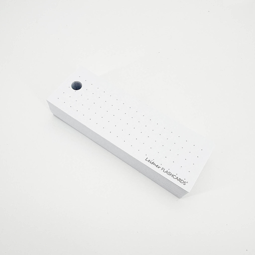 Leitner Vocabulary Cards Classic Dotted white 4