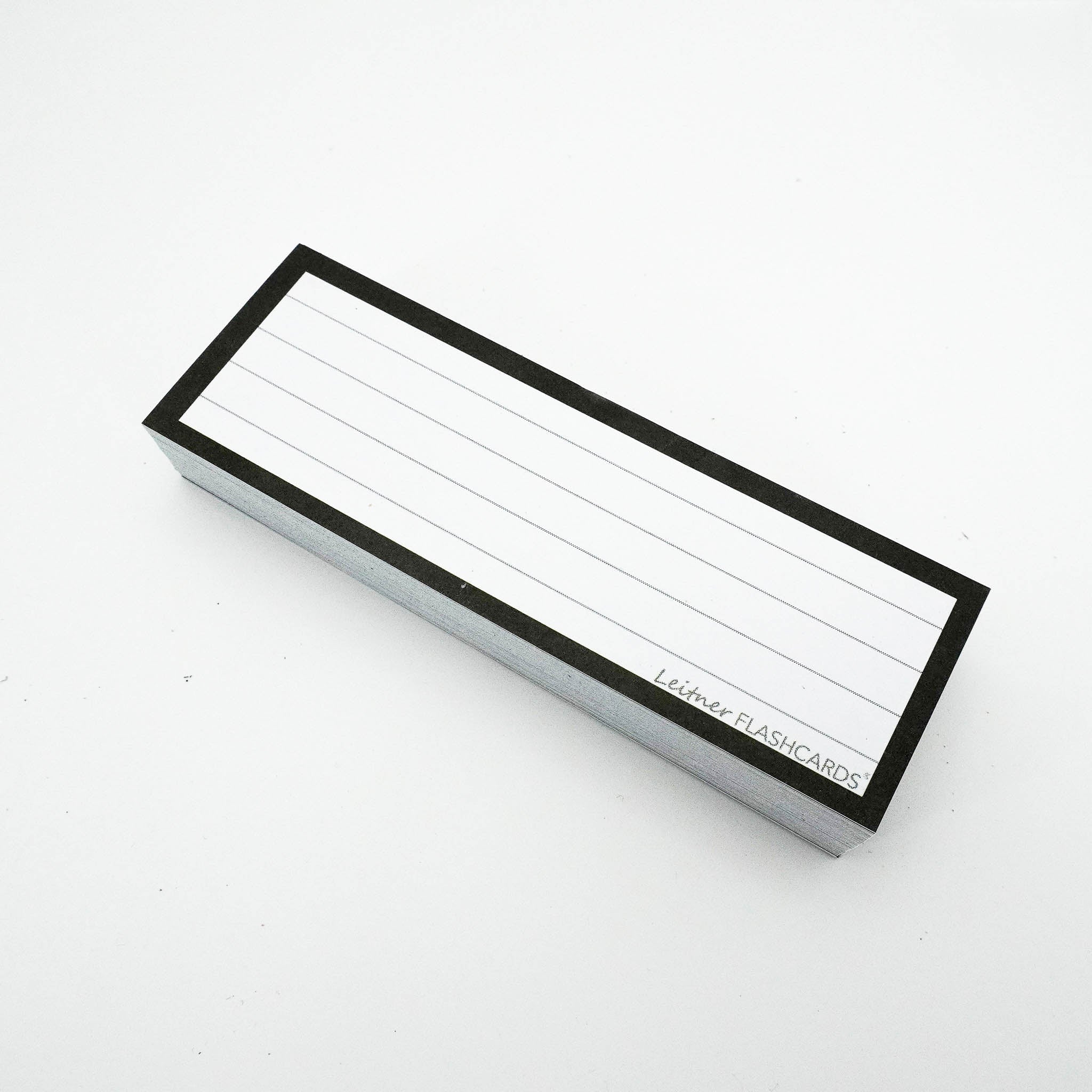 Leitner Vocabulary Cards Classic Lined black 2
