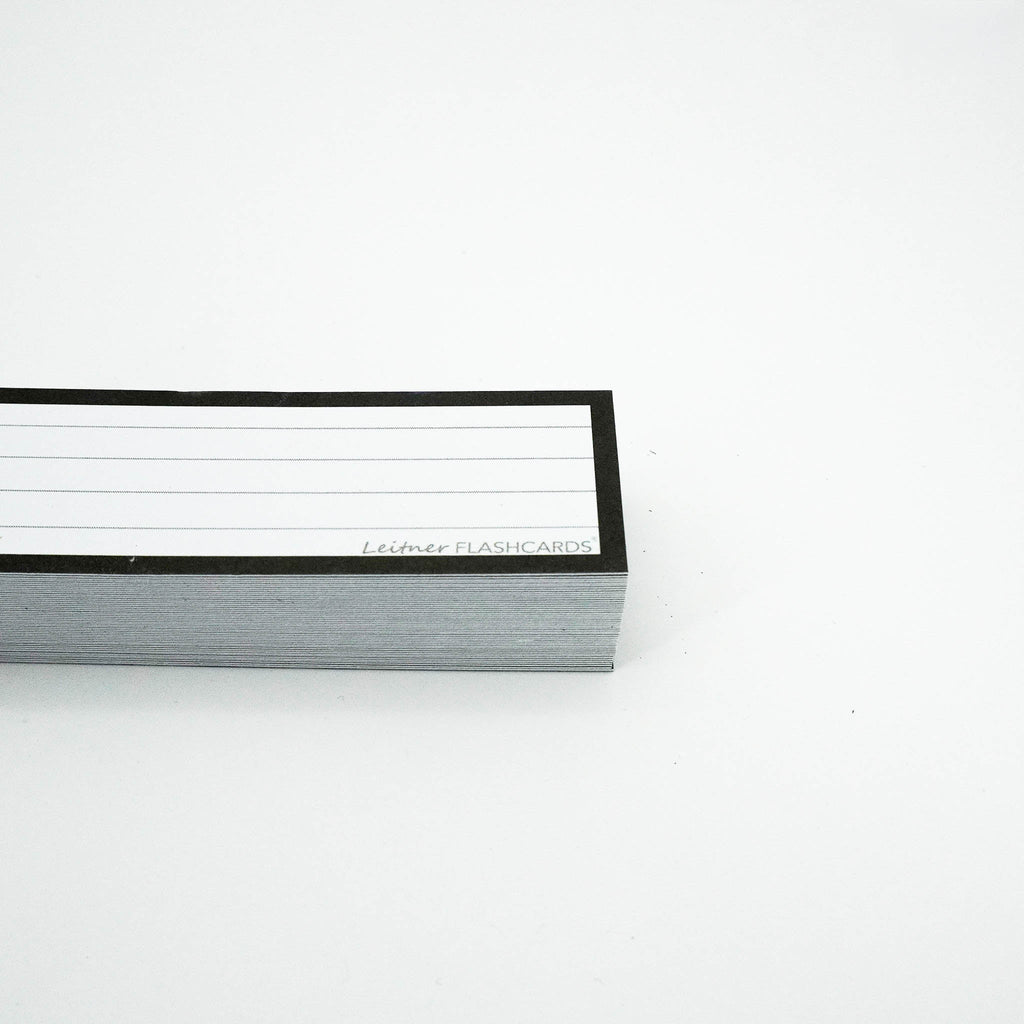 Leitner Vocabulary Cards Classic Lined black 3
