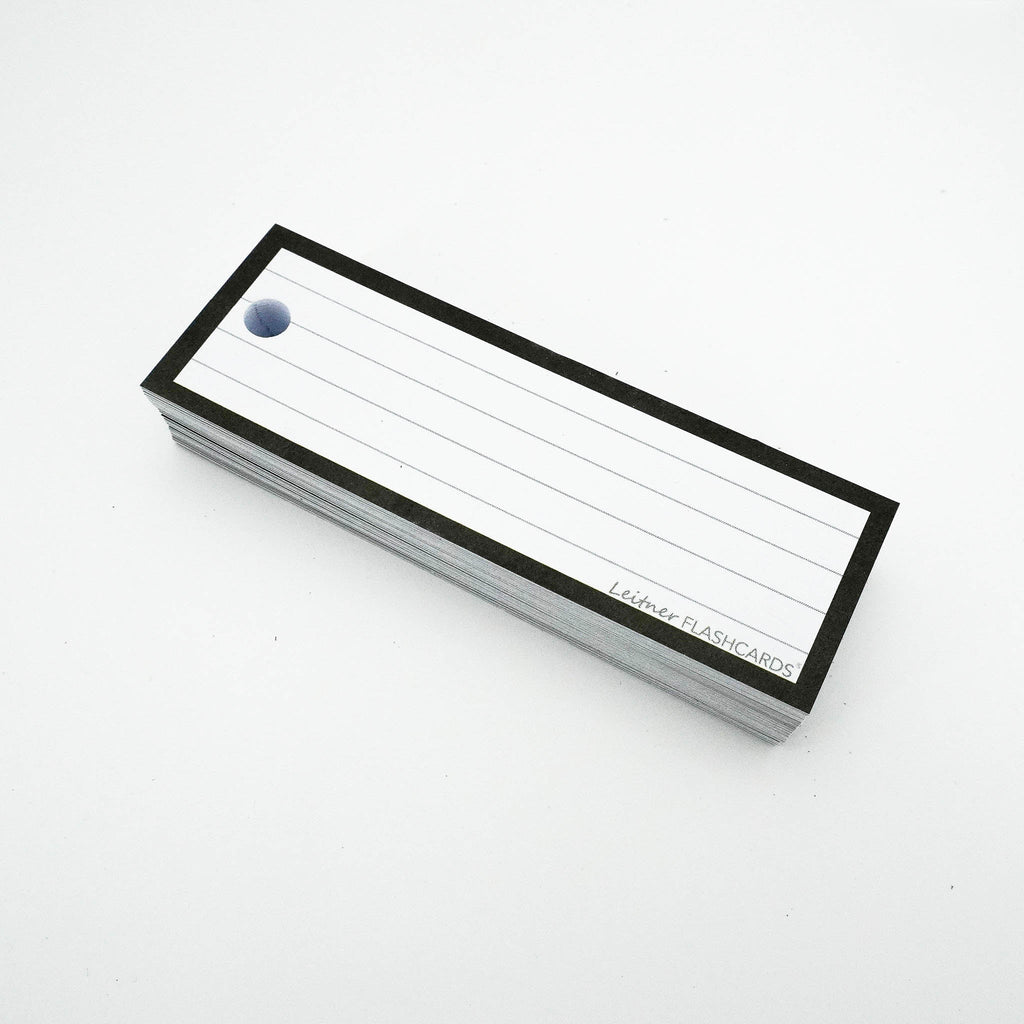 Leitner Vocabulary Cards Classic Lined black 4