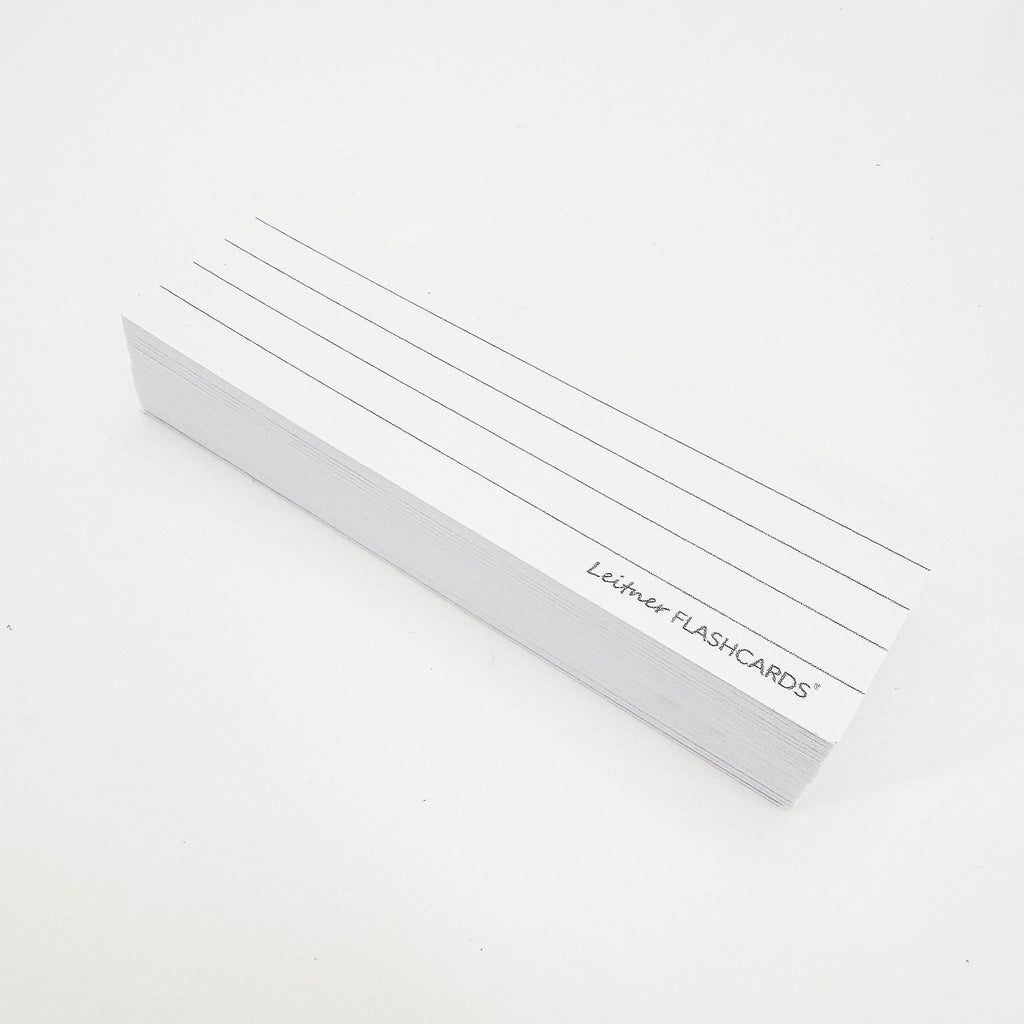 Leitner Vocabulary Cards Classic Lined white 2