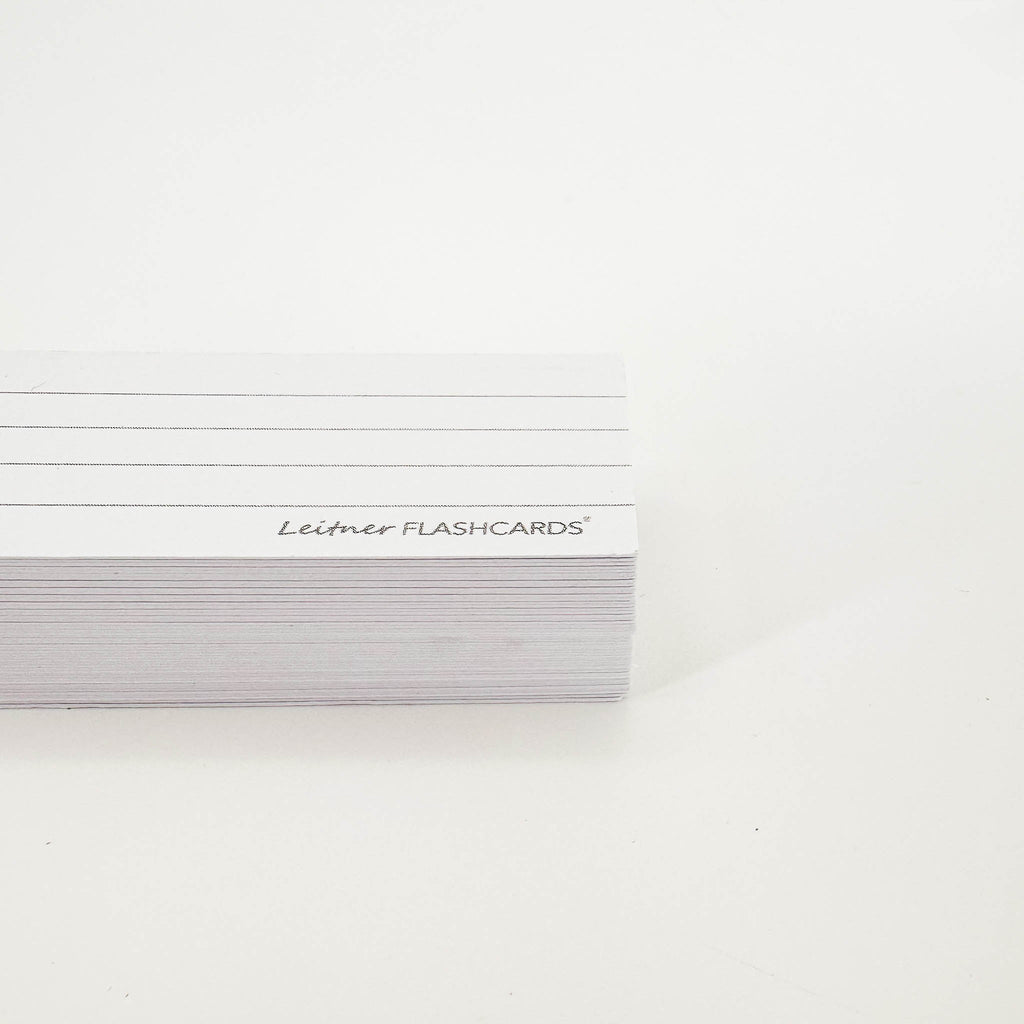 Leitner Vocabulary Cards Classic Lined white 3