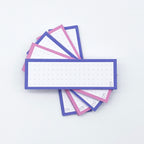 Leitner Vocabulary Cards Duo Dotted - Blueberry Bubble Tea