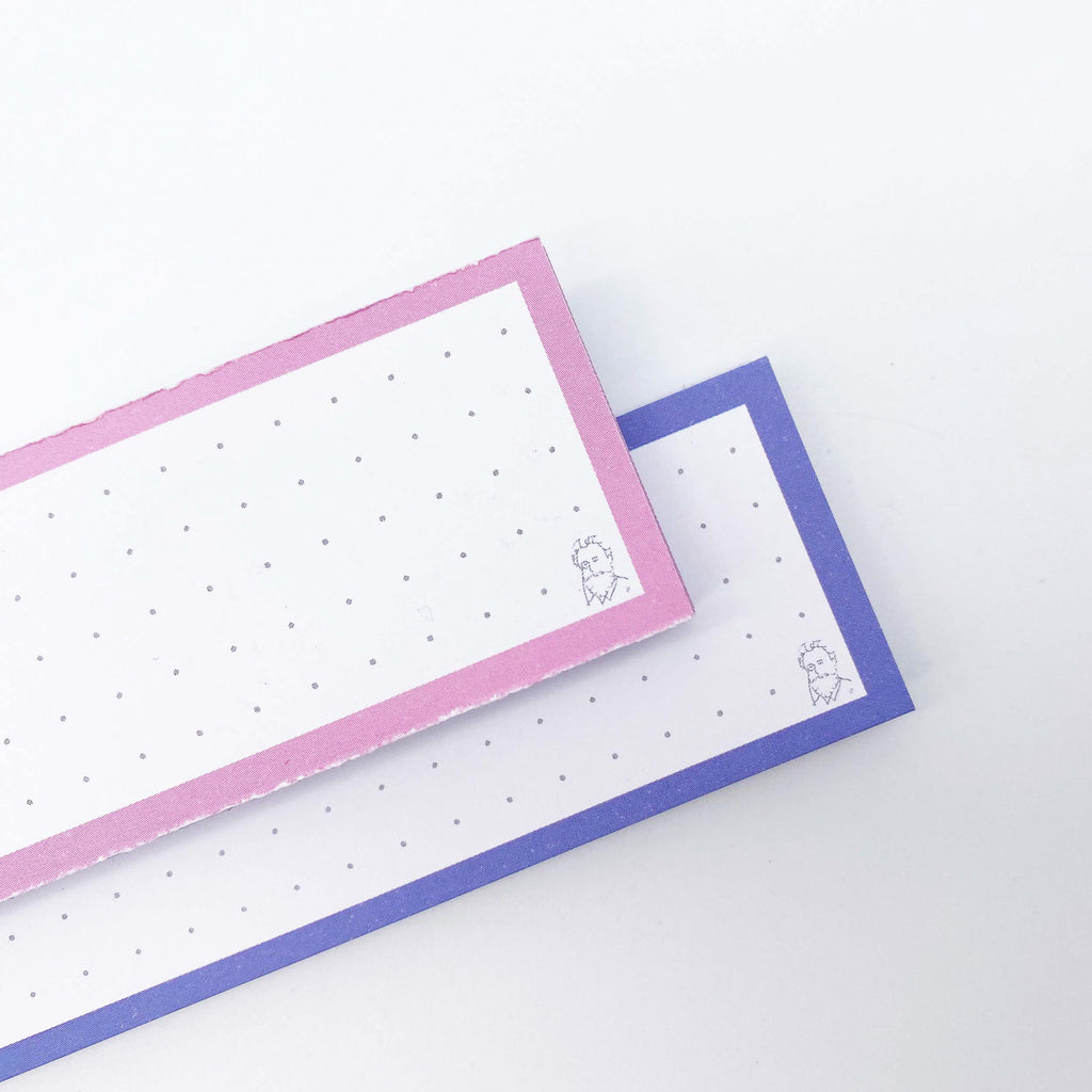 Leitner Vocabulary Cards Duo Dotted - Blueberry Bubble Tea