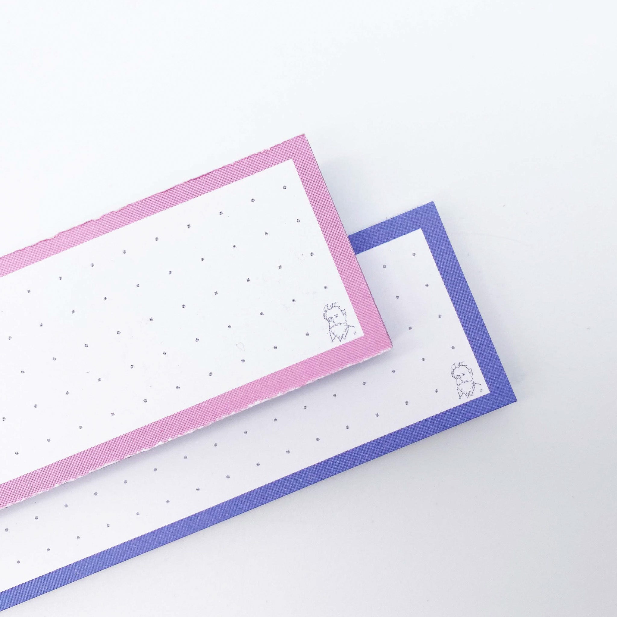 Leitner Vocabulary Cards Duo Dotted - Blueberry Bubble Tea