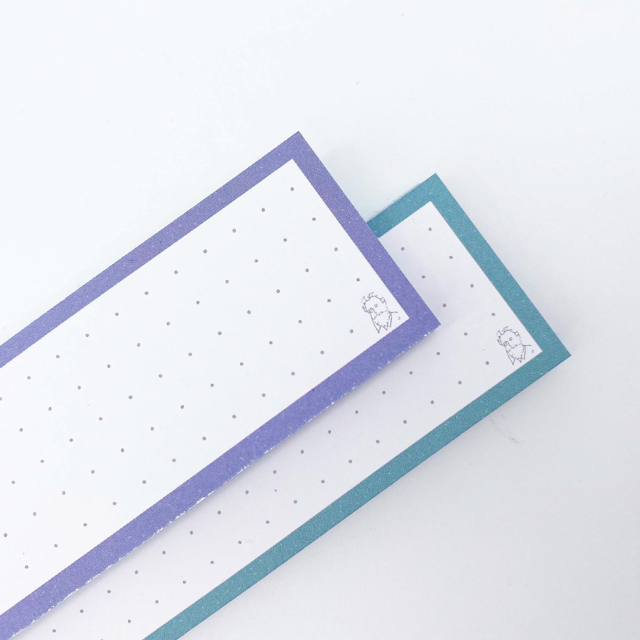 Leitner Vocabulary Cards Duo Dotted - Lavender Sunset