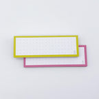 Leitner Vocabulary Cards Duo Dotted - Mango-Raspberry Sorbet