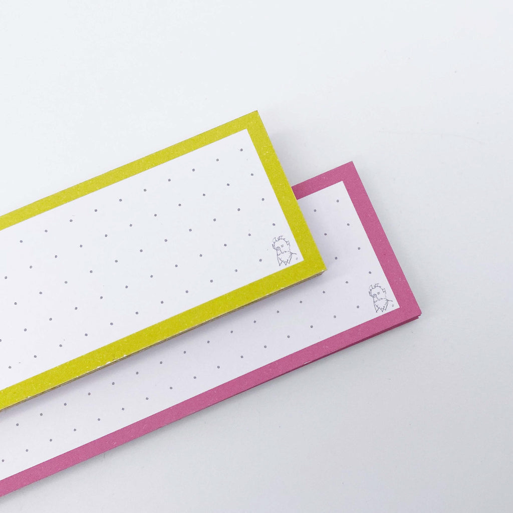 Leitner Vocabulary Cards Duo Dotted - Mango-Raspberry Sorbet