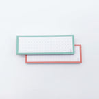 Leitner Vocabulary Cards Duo Dotted - Mint-Peach Ice Tea