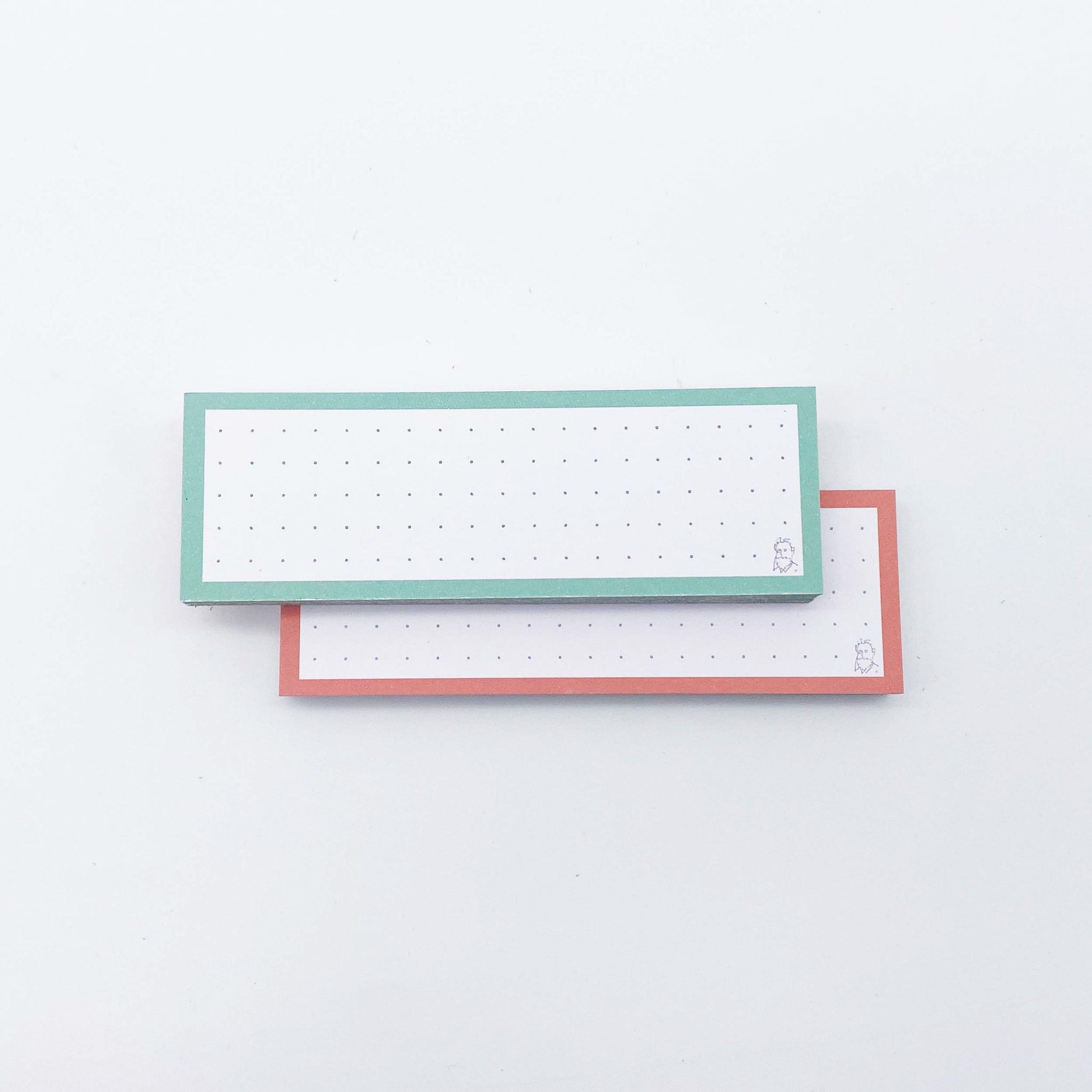 Leitner Vocabulary Cards Duo Dotted - Mint-Peach Ice Tea