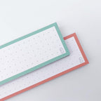 Leitner Vocabulary Cards Duo Dotted - Mint-Peach Ice Tea