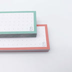 Leitner Vocabulary Cards Duo Dotted - Mint-Peach Ice Tea