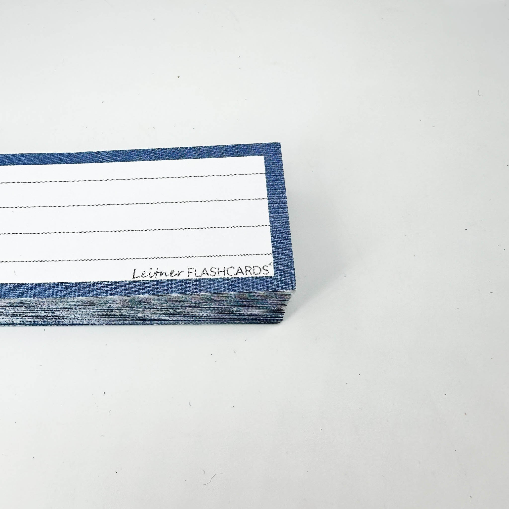 Leitner Vocabulary Cards Earth Lined blue 2