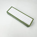 Leitner Vocabulary Cards Earth Lined green 2