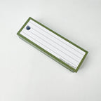 Leitner Vocabulary Cards Earth Lined green 3