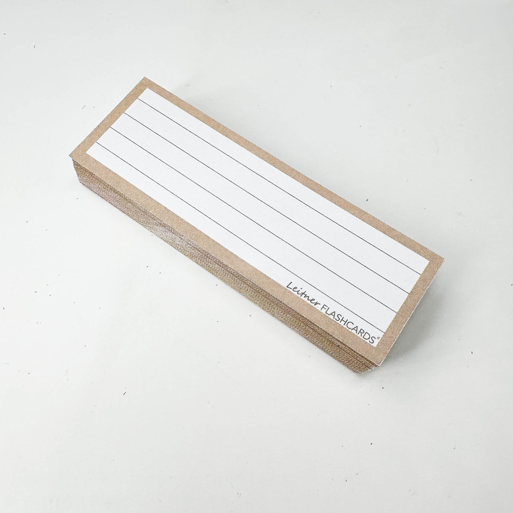 Leitner Vocabulary Cards Earth Lined sand