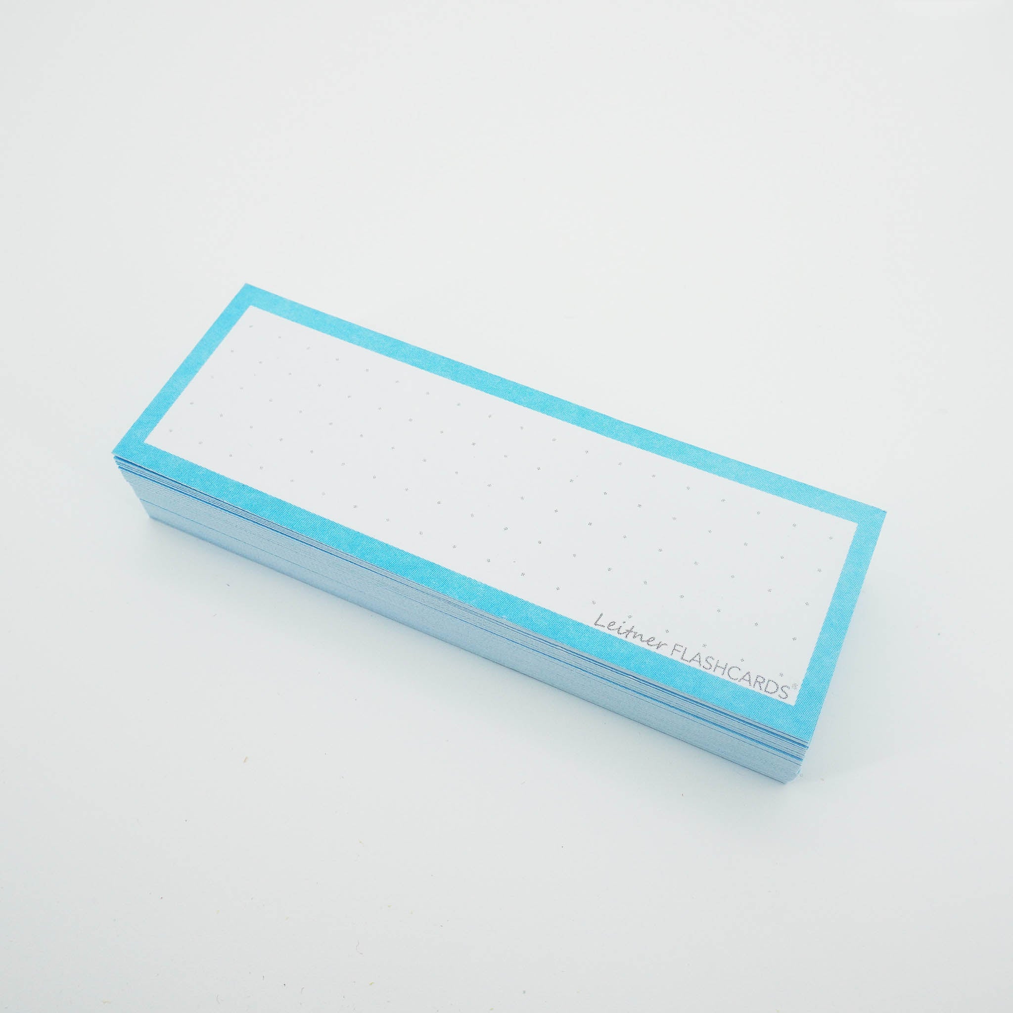 Leitner Vocabulary Cards Pastel Dotted blue 3