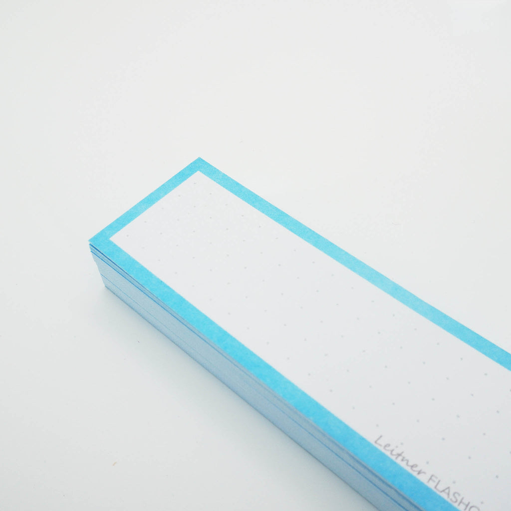 Leitner Vocabulary Cards Pastel Dotted blue 4
