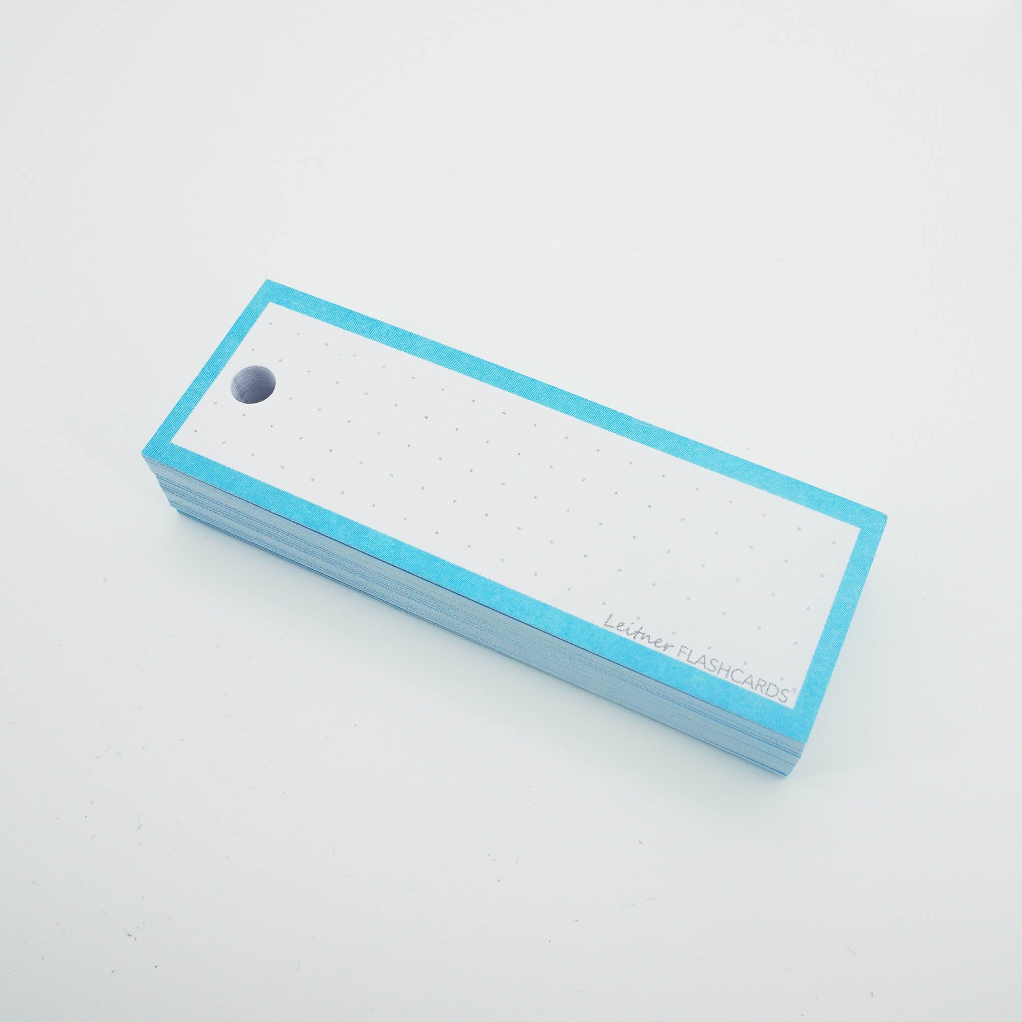 Leitner Vocabulary Cards Pastel Dotted blue 6