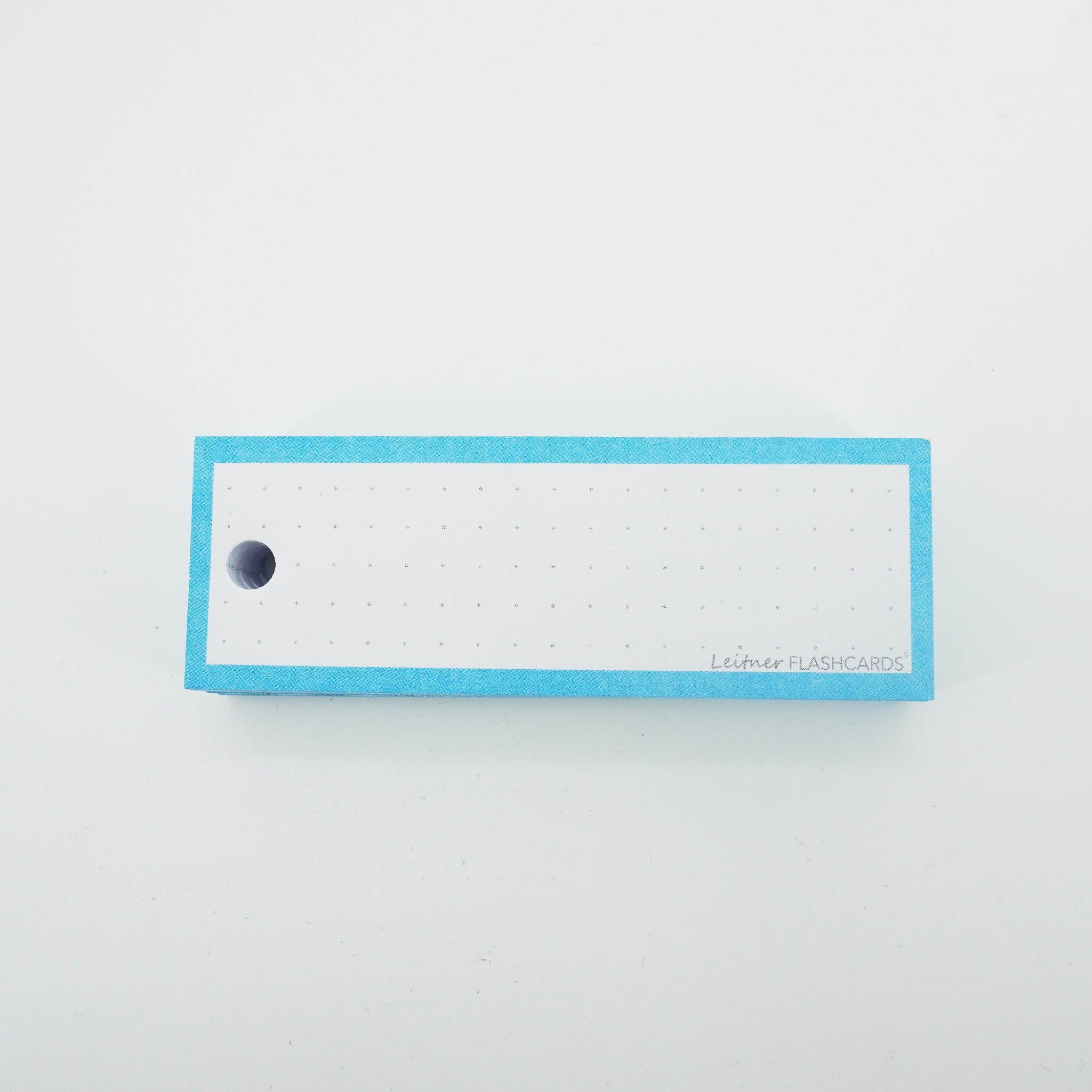 Leitner Vocabulary Cards Pastel Dotted blue 7