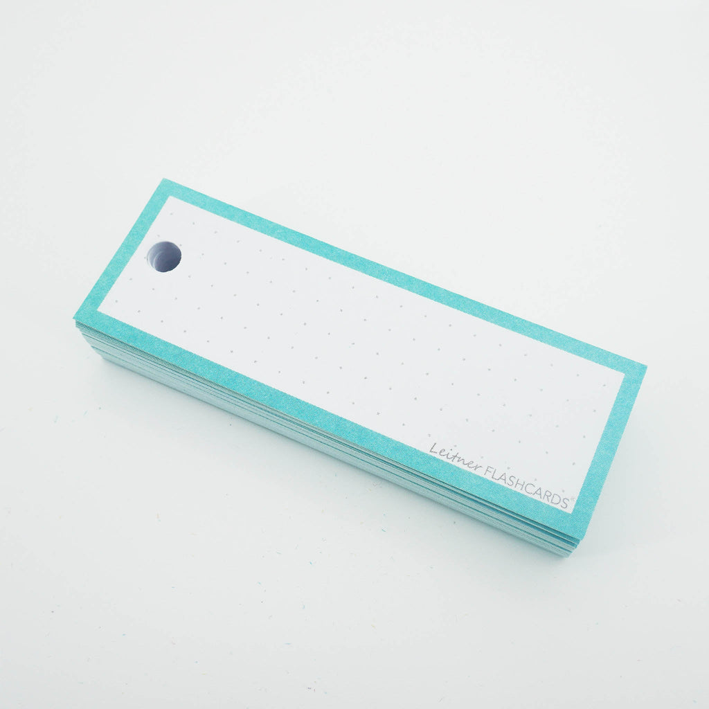 Leitner Vocabulary Cards Pastel Dotted green 6
