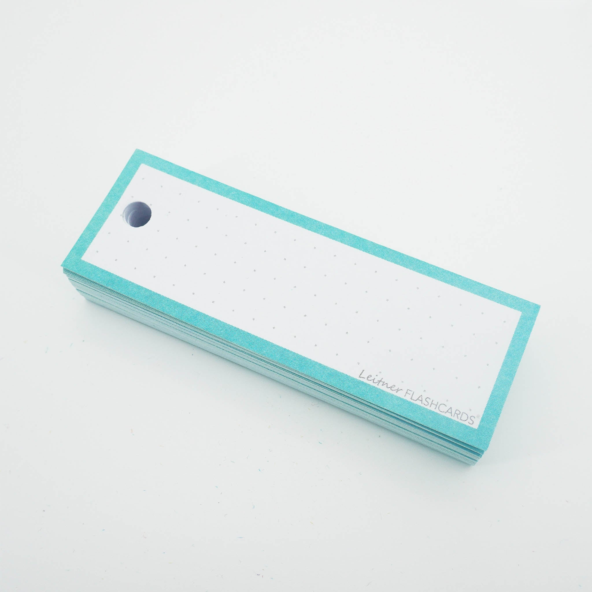 Leitner Vocabulary Cards Pastel Dotted green 6