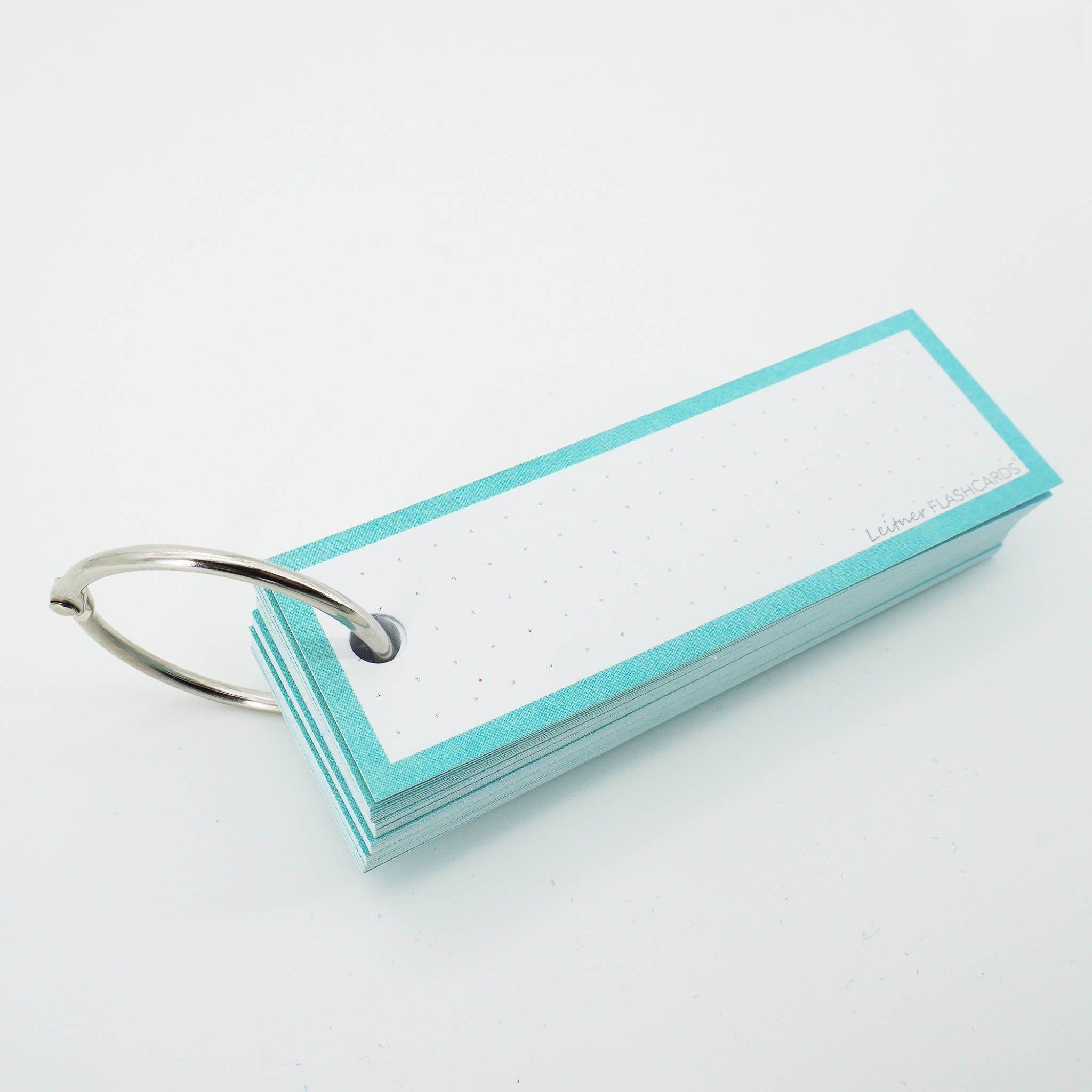 Leitner Vocabulary Cards Pastel Dotted green 9