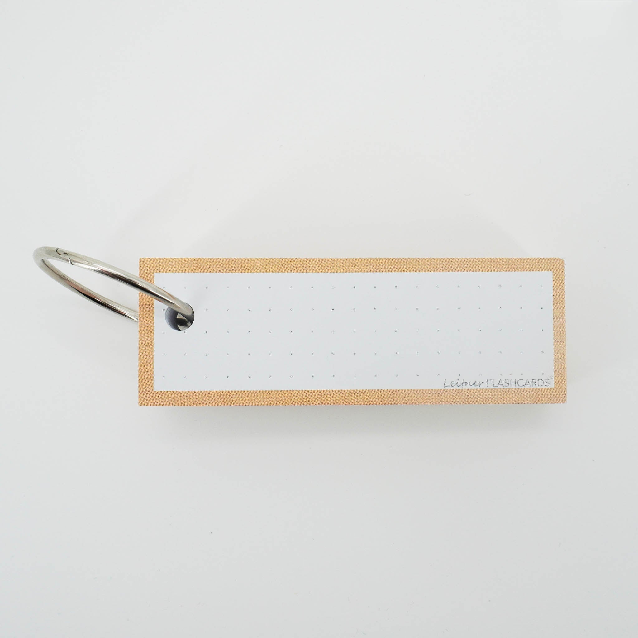 Leitner Vocabulary Cards Pastel Dotted orange 6