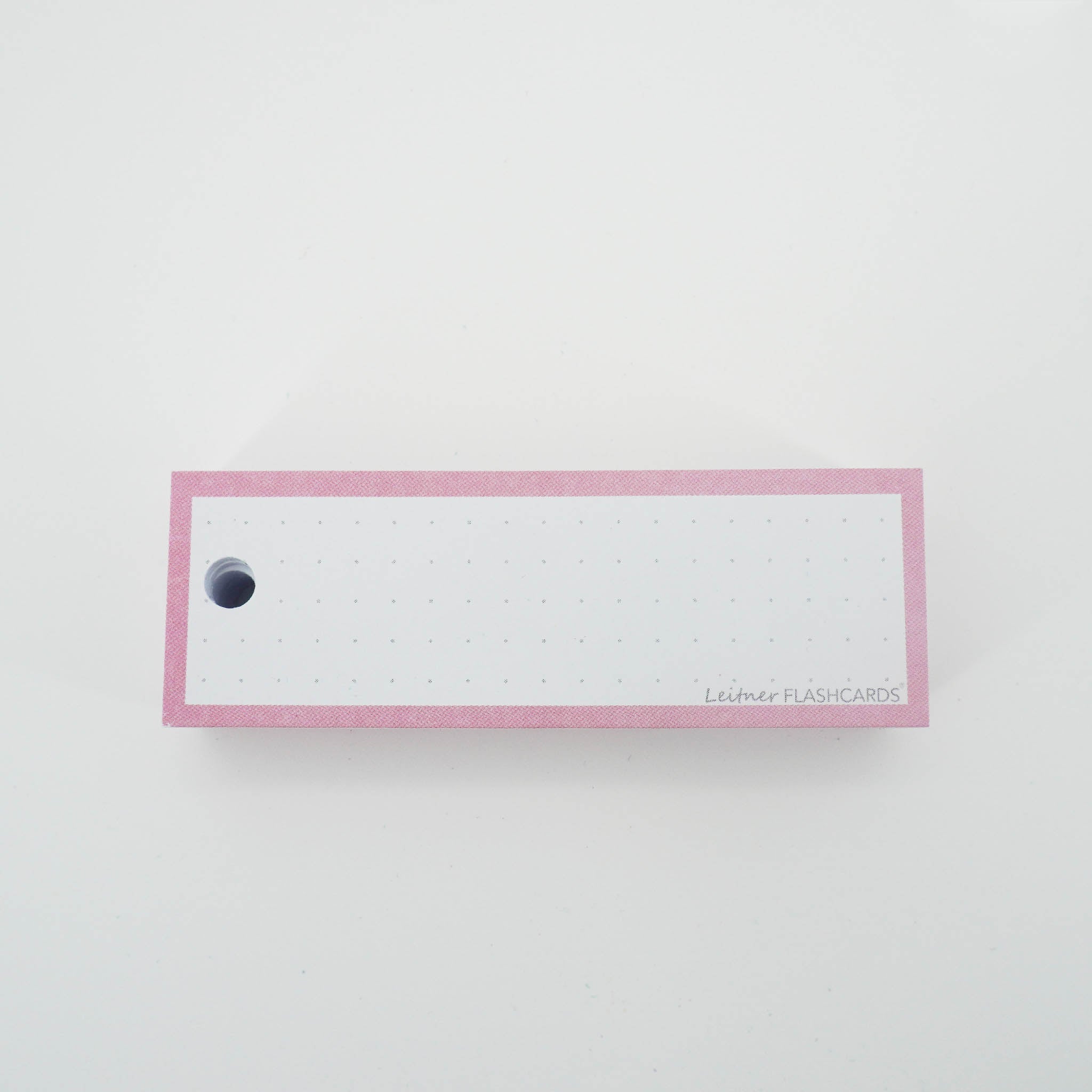 Leitner Vocabulary Cards Pastel Dotted pink 6