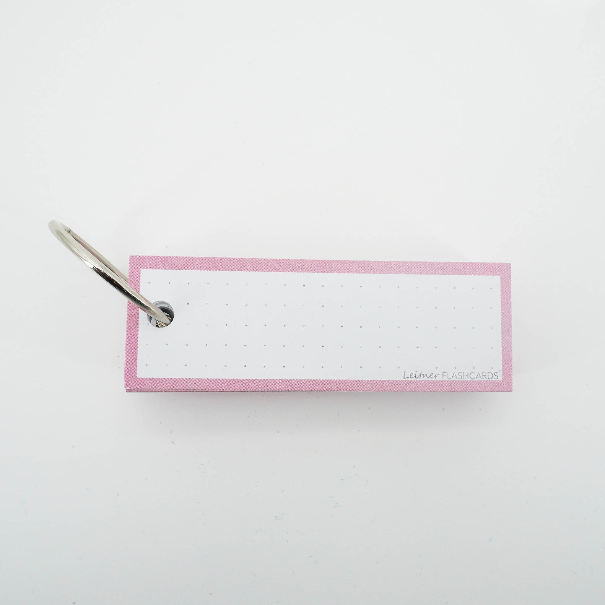 Leitner Vocabulary Cards Pastel Dotted pink 7