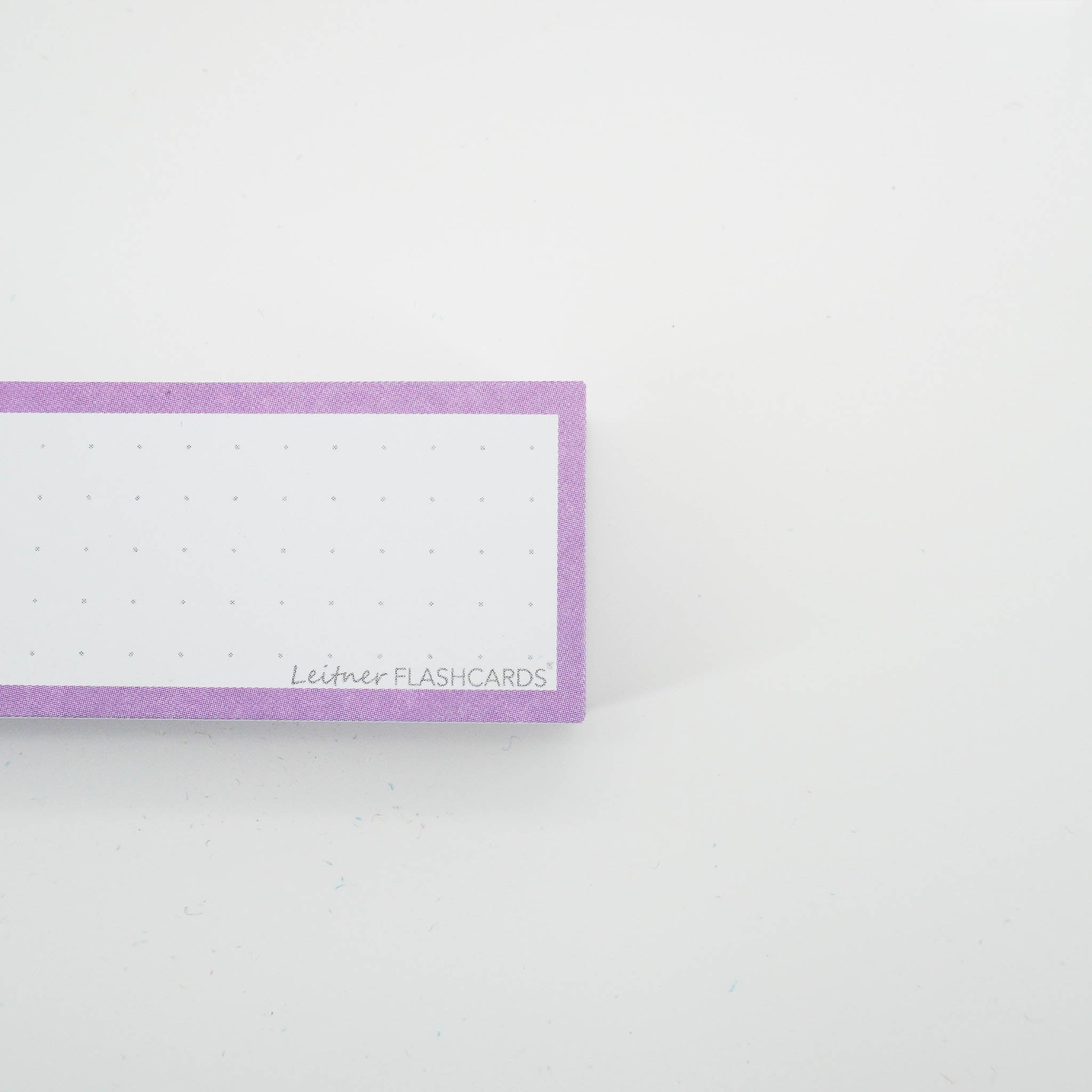Leitner Vocabulary Cards Pastel Dotted purple 5