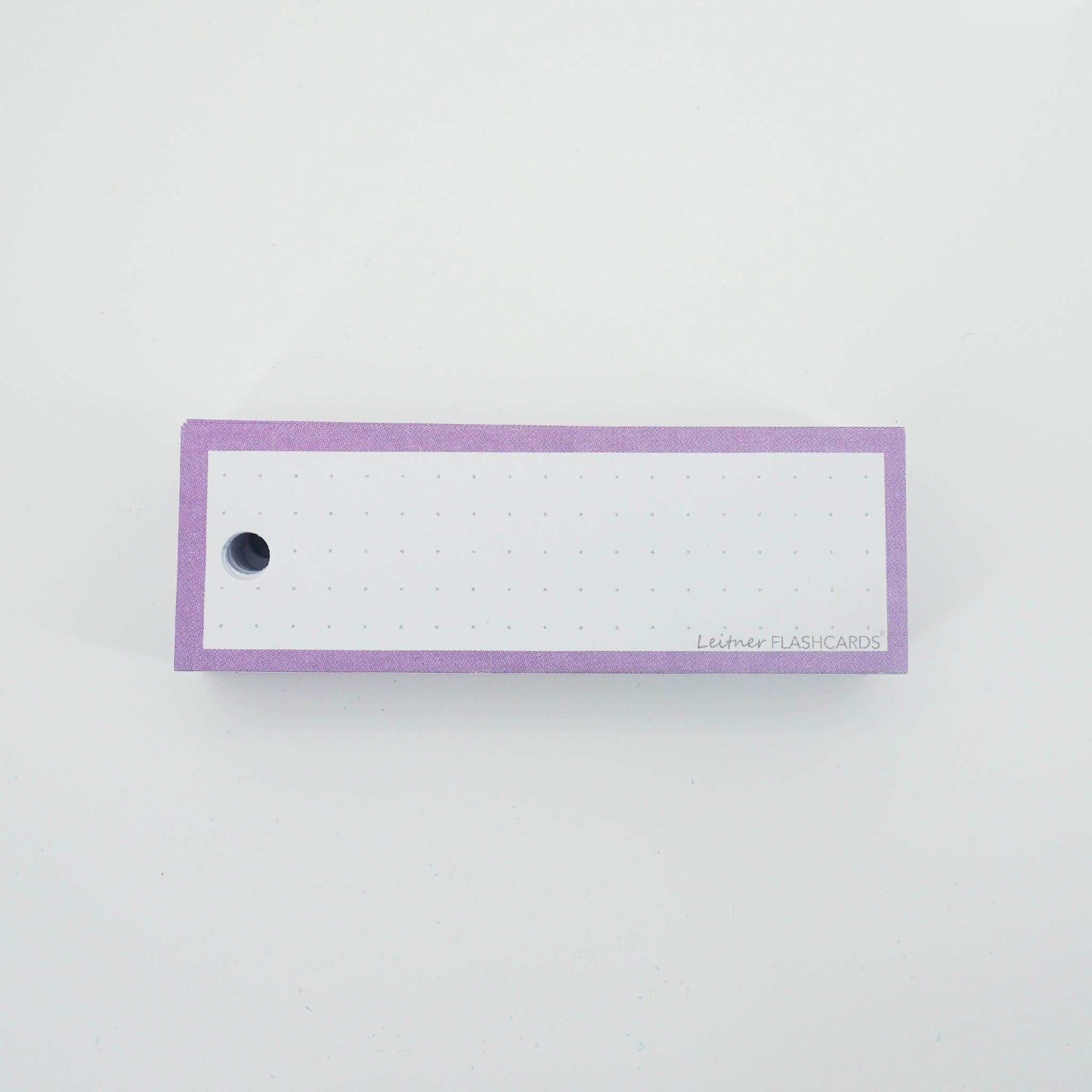 Leitner Vocabulary Cards Pastel Dotted purple 7