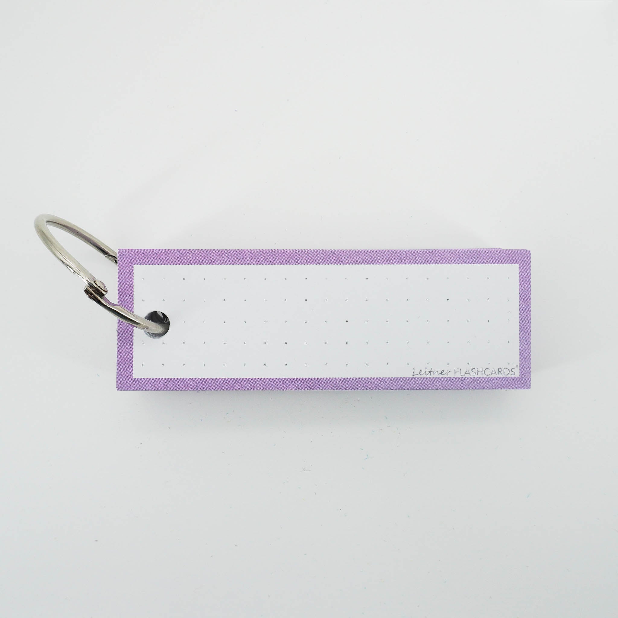 Leitner Vocabulary Cards Pastel Dotted purple 8