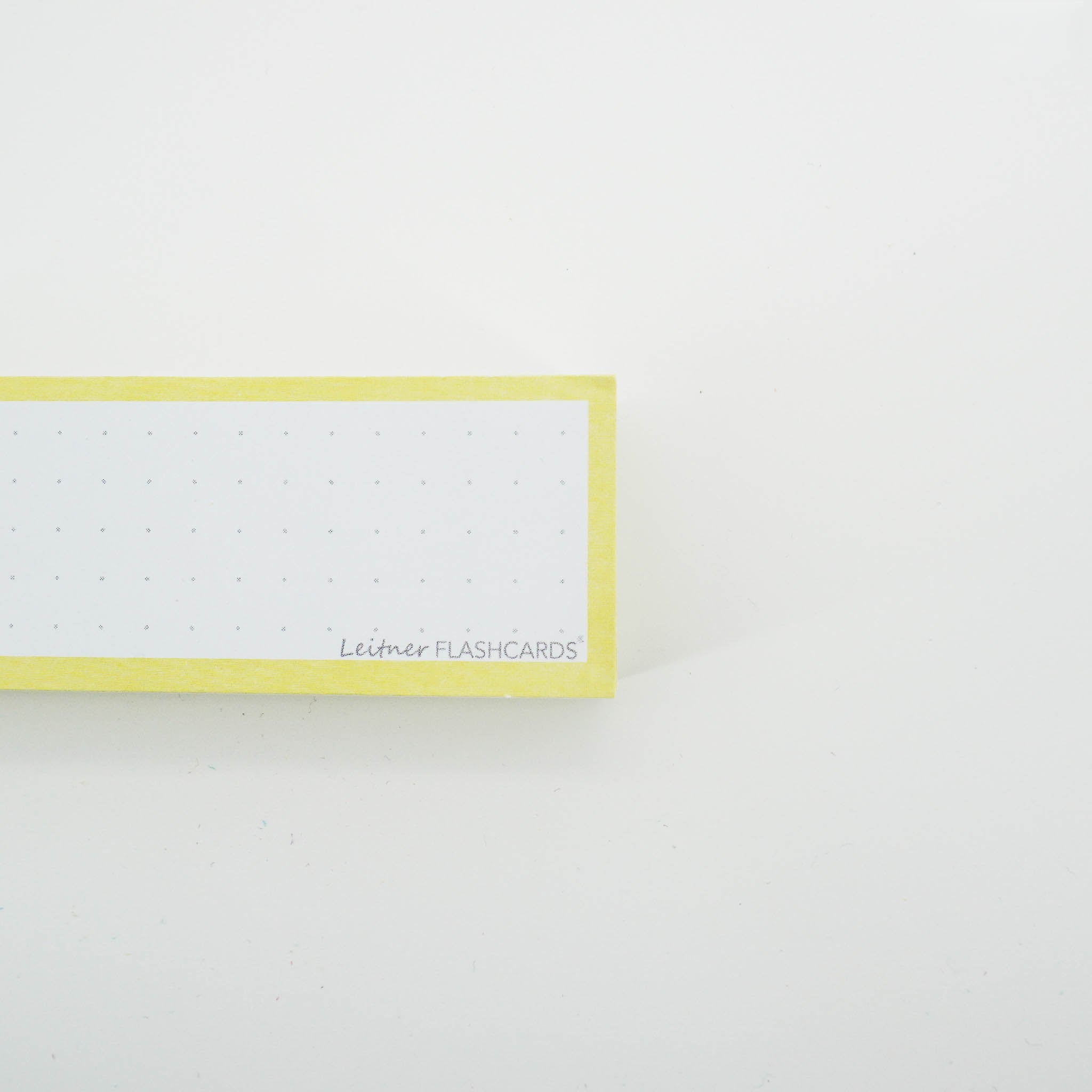 Leitner Vocabulary Cards Pastel Dotted yellow 5