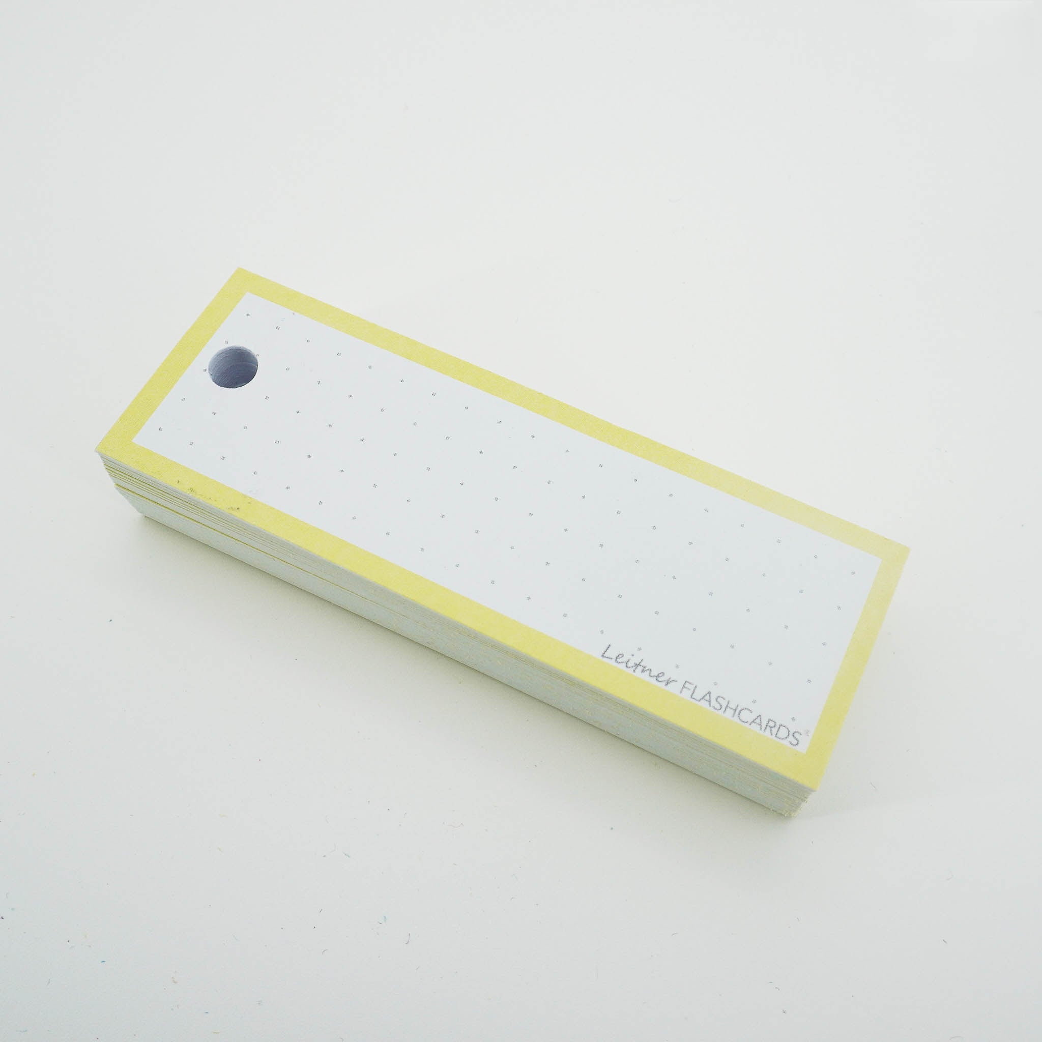 Leitner Vocabulary Cards Pastel Dotted yellow 6