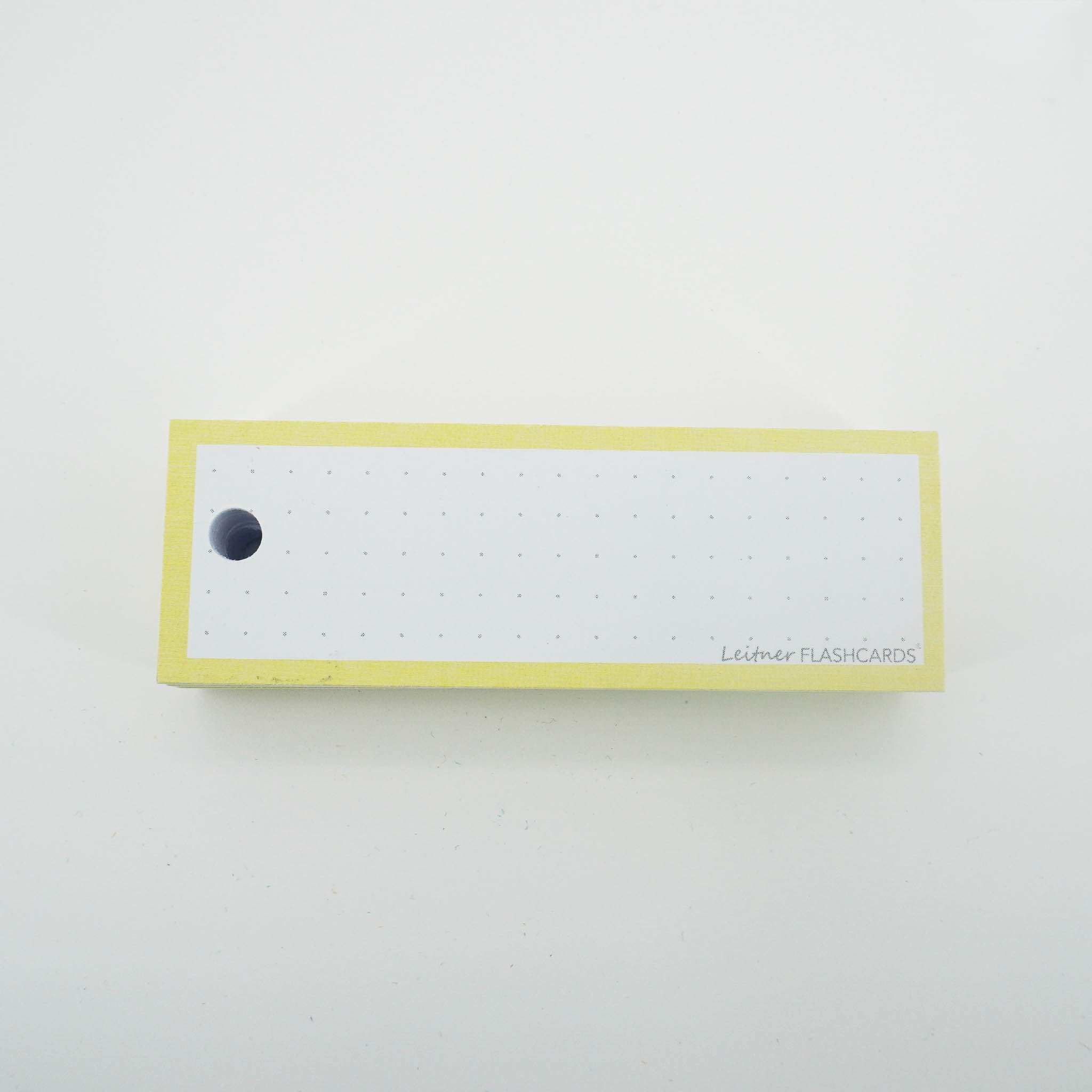 Leitner Vocabulary Cards Pastel Dotted yellow 7