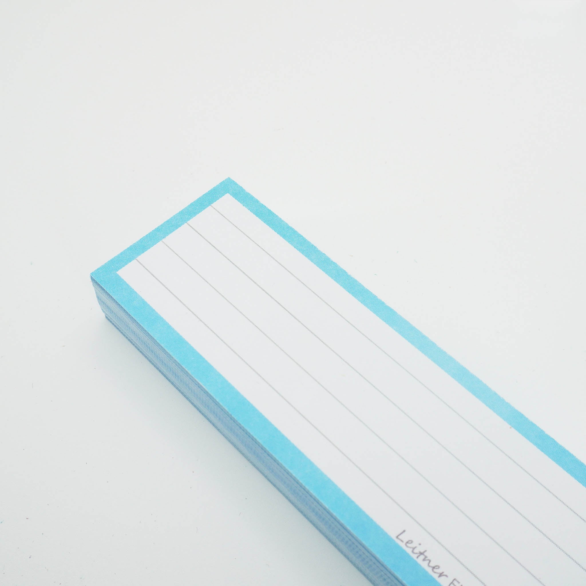 Leitner Vocabulary Cards Pastel Lined blue 9